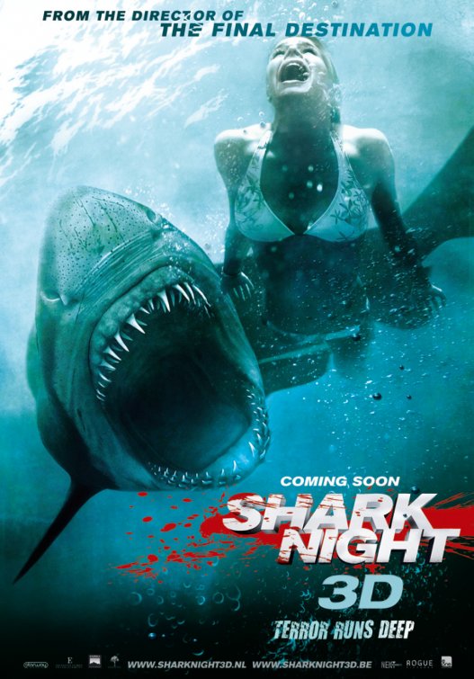Shark Night 3D Movie Poster