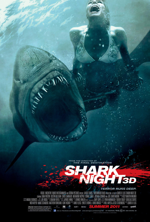 Shark Night 3D Movie Poster