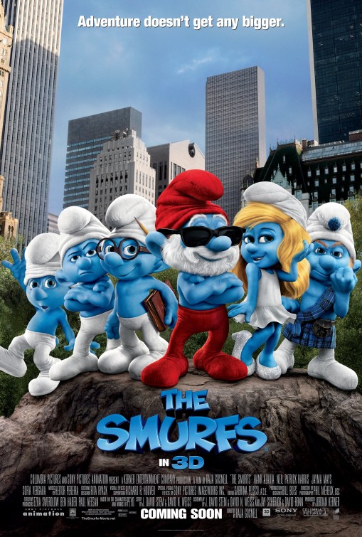 The Smurfs Movie Poster 3 Of 20 IMP Awards The Smurfs Movie Poster 3 Of 20 IMP Awards