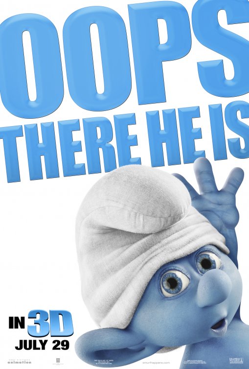 The Smurfs Movie Poster