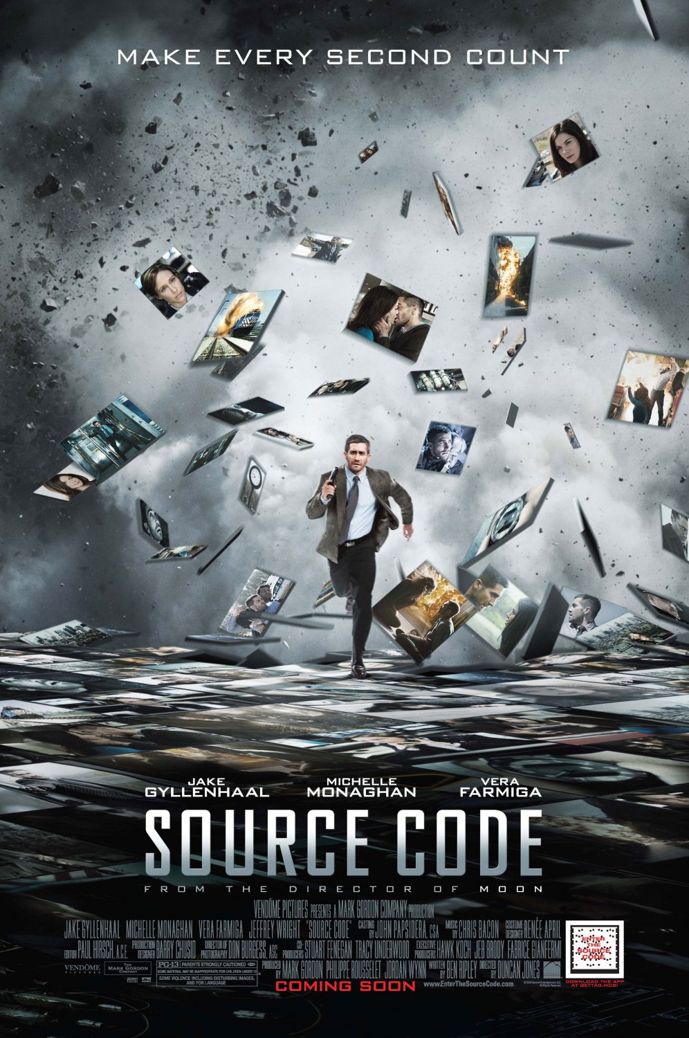 Extra Large Movie Poster Image for Source Code (#1 of 5)
