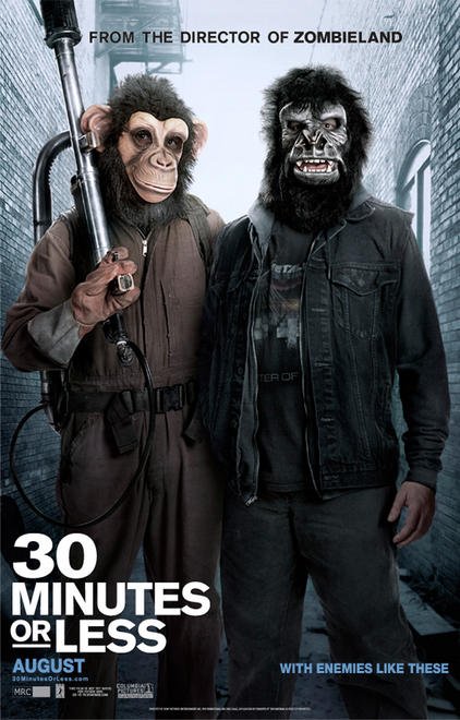 30 Minutes or Less Movie Poster