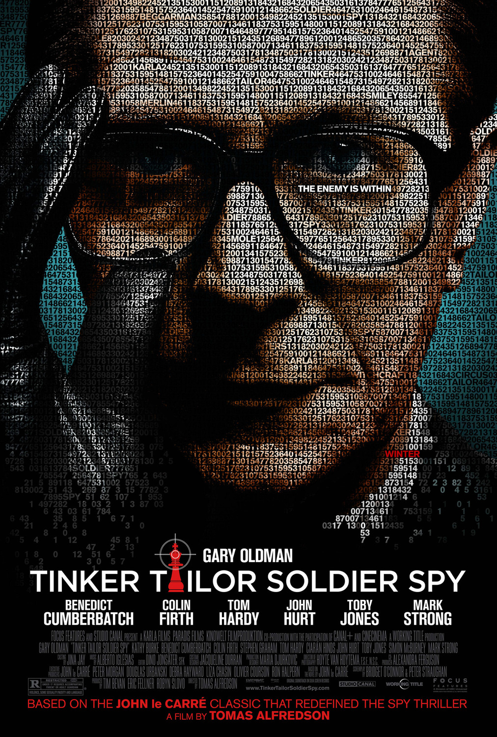 Extra Large Movie Poster Image for Tinker, Tailor, Soldier, Spy (#8 of 12)