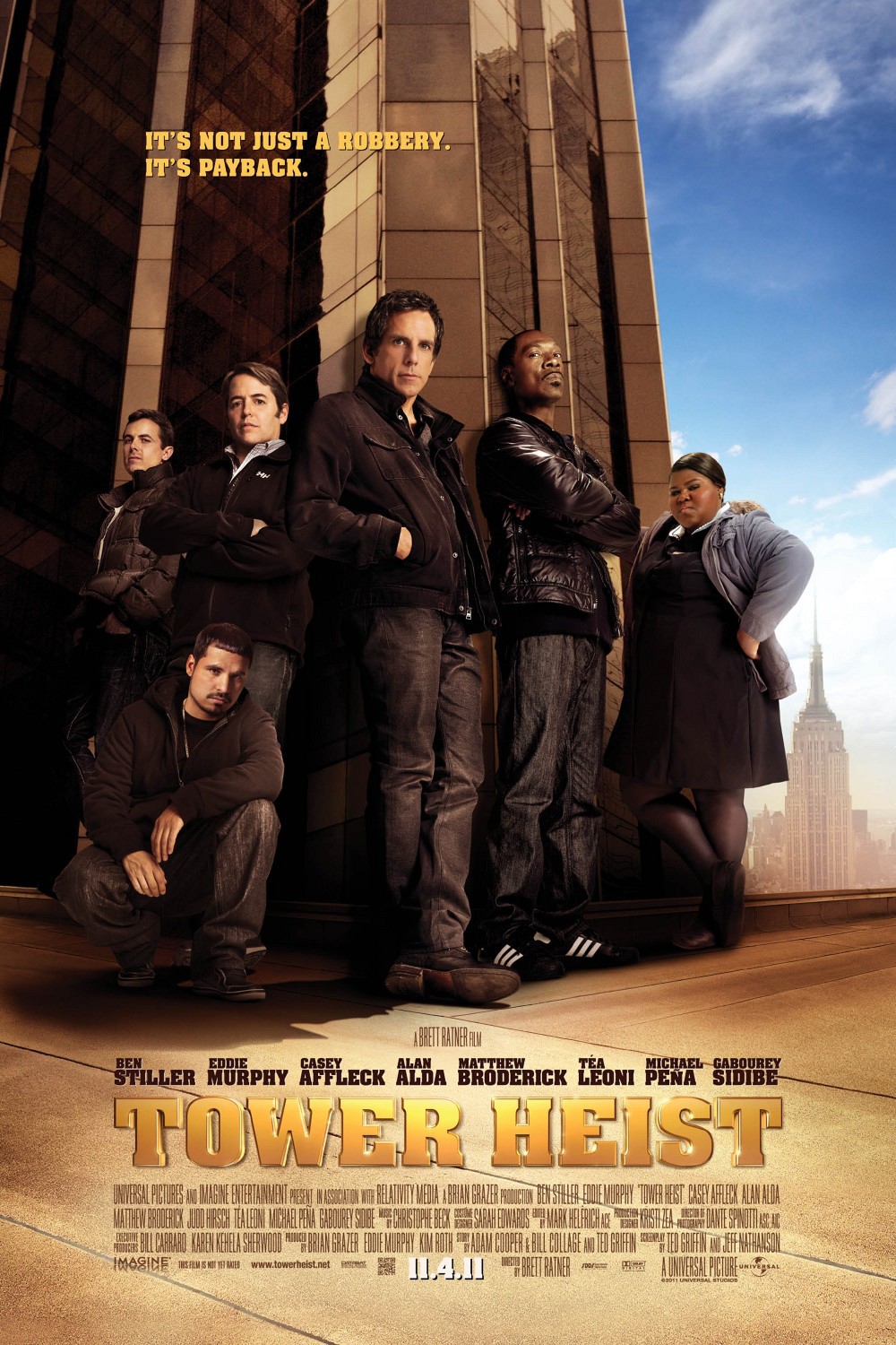 Extra Large Movie Poster Image for Tower Heist (#1 of 10)