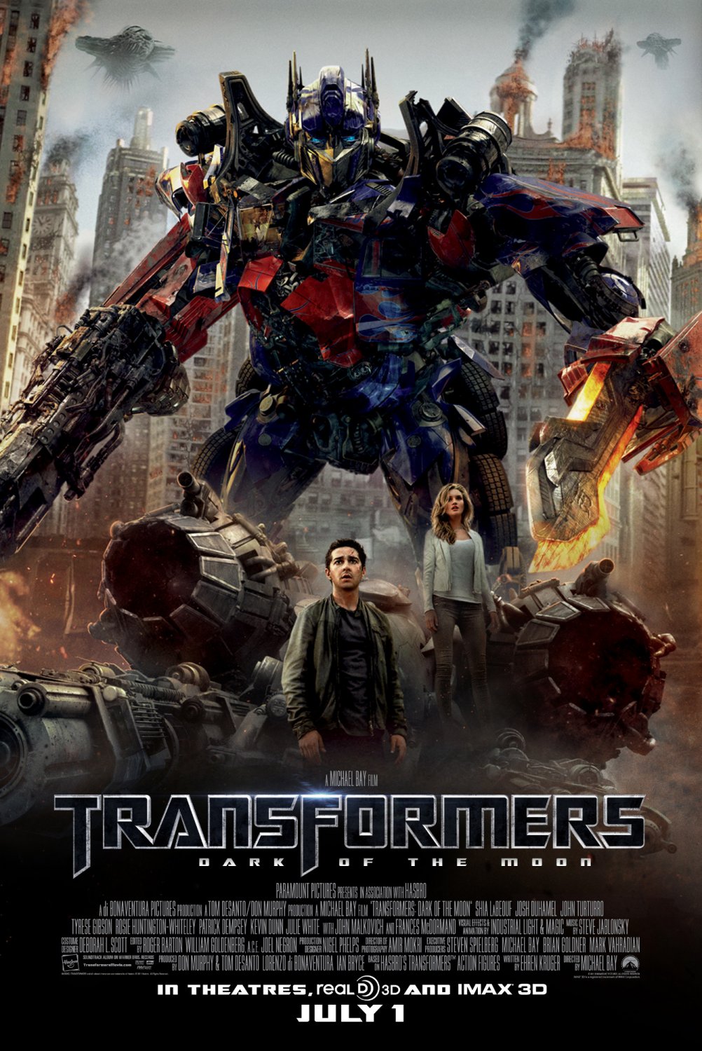 Extra Large Movie Poster Image for Transformers: Dark of the Moon (#5 of 9)