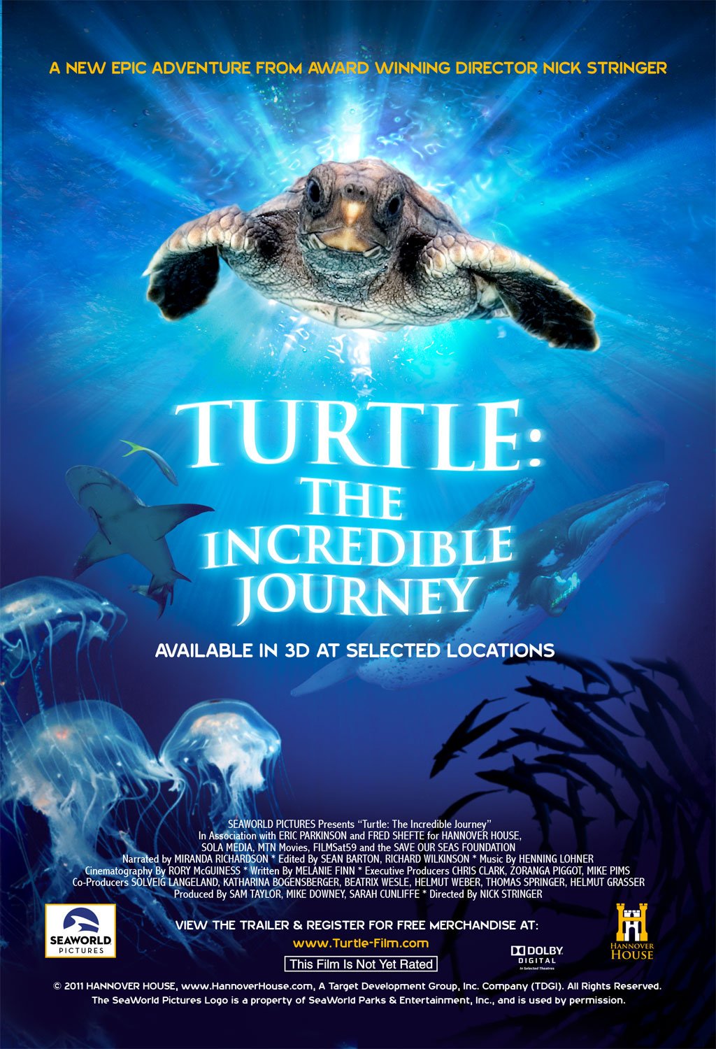 Extra Large Movie Poster Image for Turtle: The Incredible Journey (#2 of 2)
