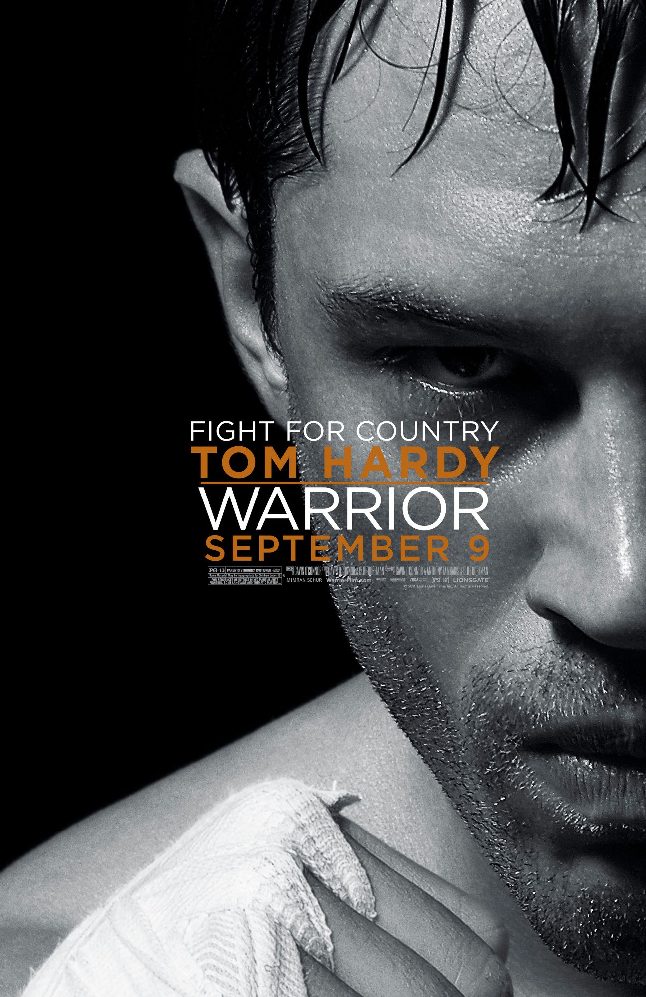 Mega Sized Movie Poster Image for Warrior (#1 of 7)