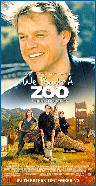 We Bought a Zoo Movie Poster