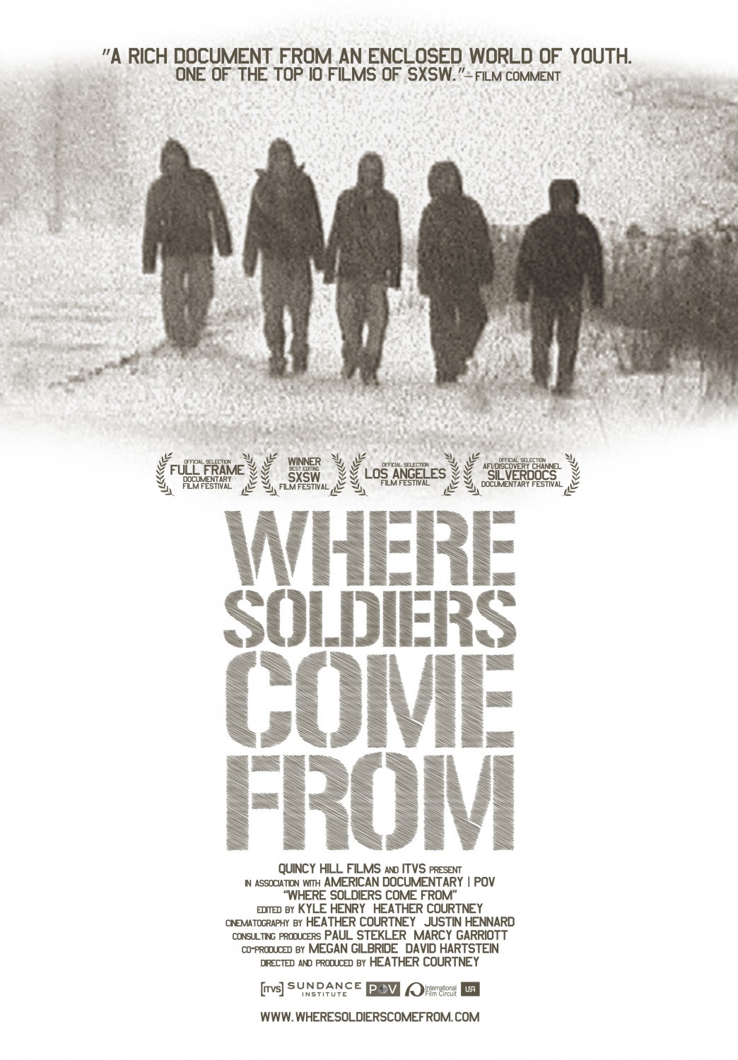 Extra Large Movie Poster Image for Where Soldiers Come From 
