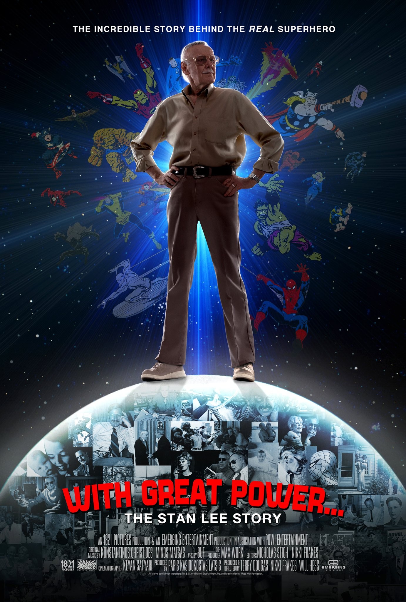 Mega Sized Movie Poster Image for With Great Power: The Stan Lee Story (#2 of 2)