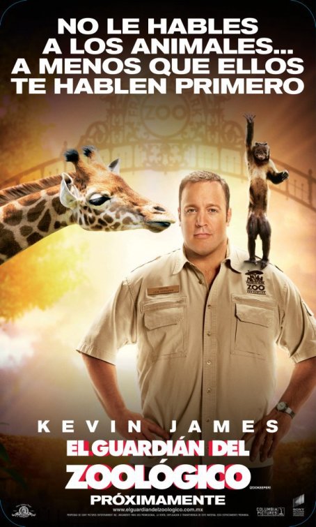 The Zookeeper Movie Poster