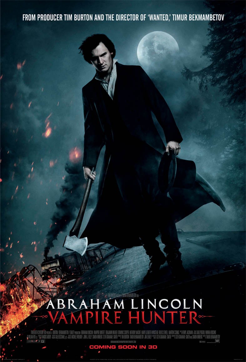 Extra Large Movie Poster Image for Abraham Lincoln: Vampire Hunter (#3 of 5)
