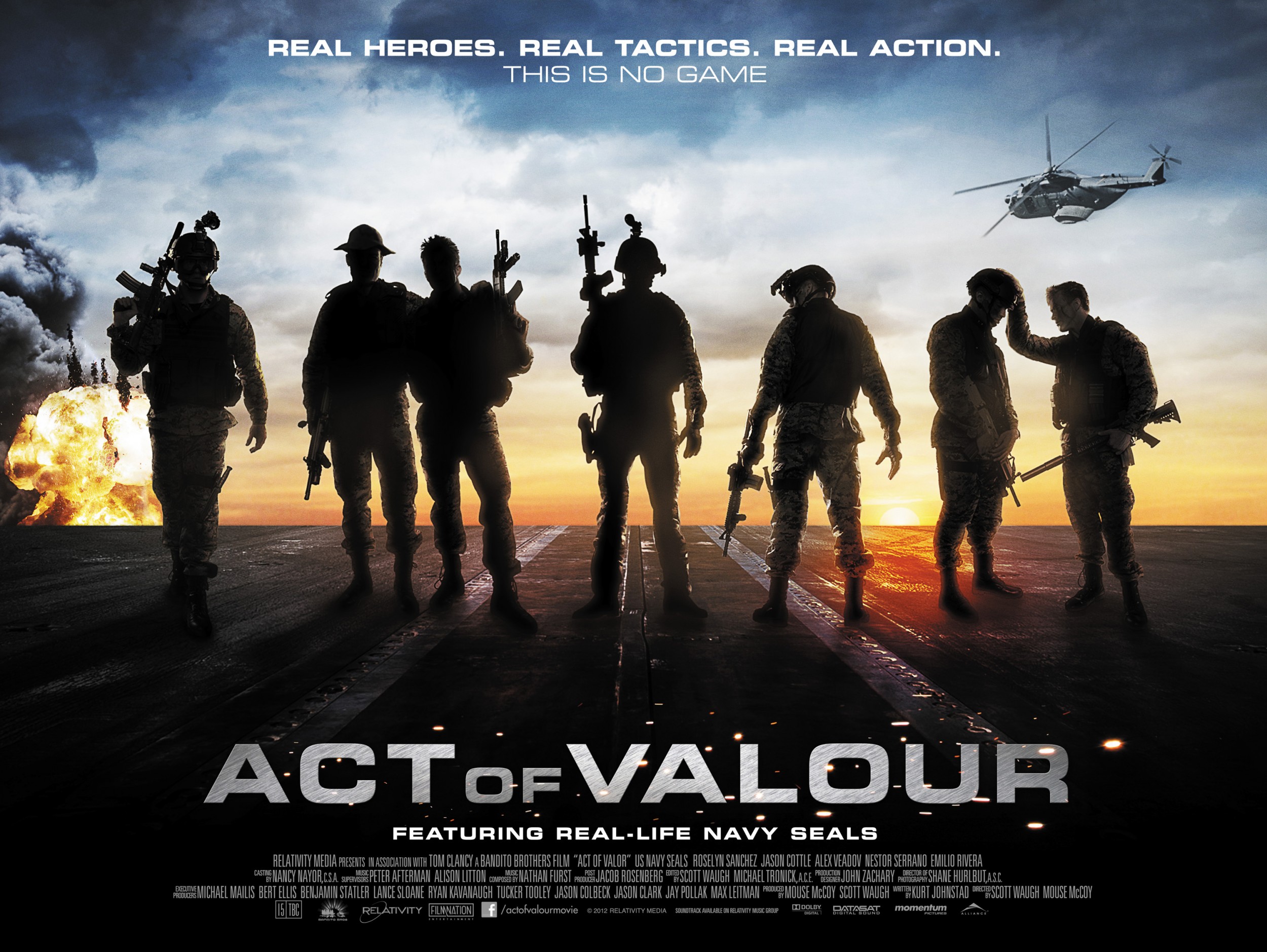 Mega Sized Movie Poster Image for Act of Valor (#4 of 7)
