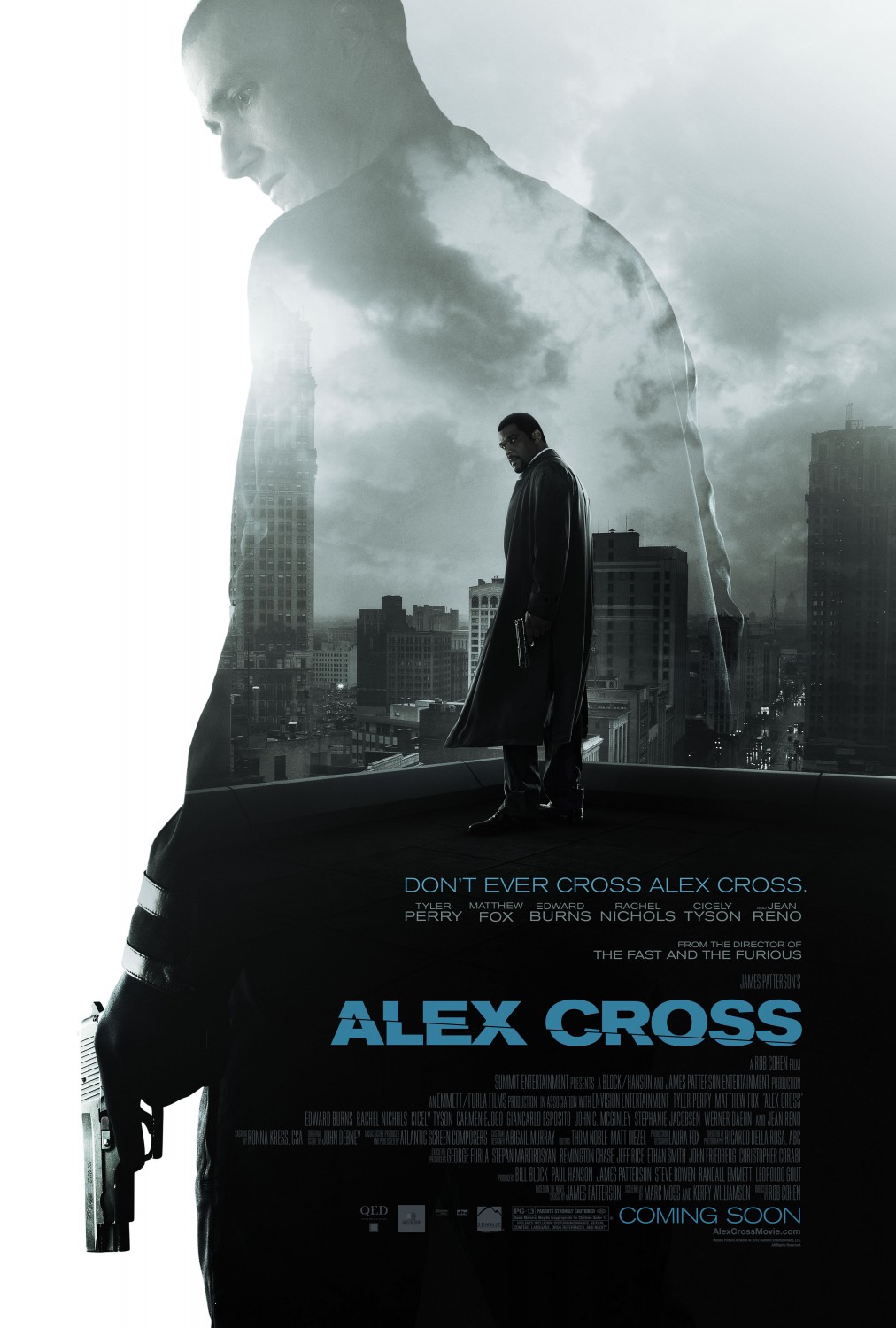 Extra Large Movie Poster Image for Alex Cross (#1 of 5)