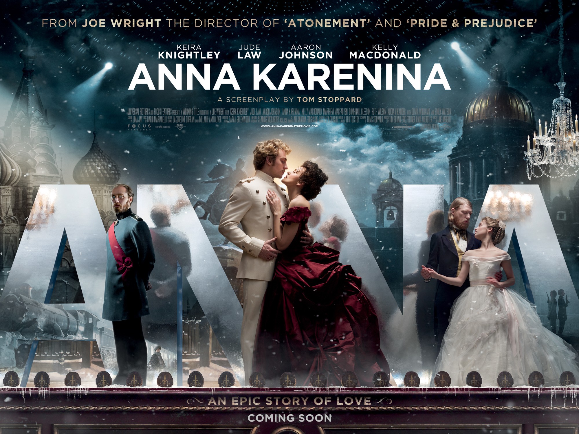 Mega Sized Movie Poster Image for Anna Karenina (#2 of 6)