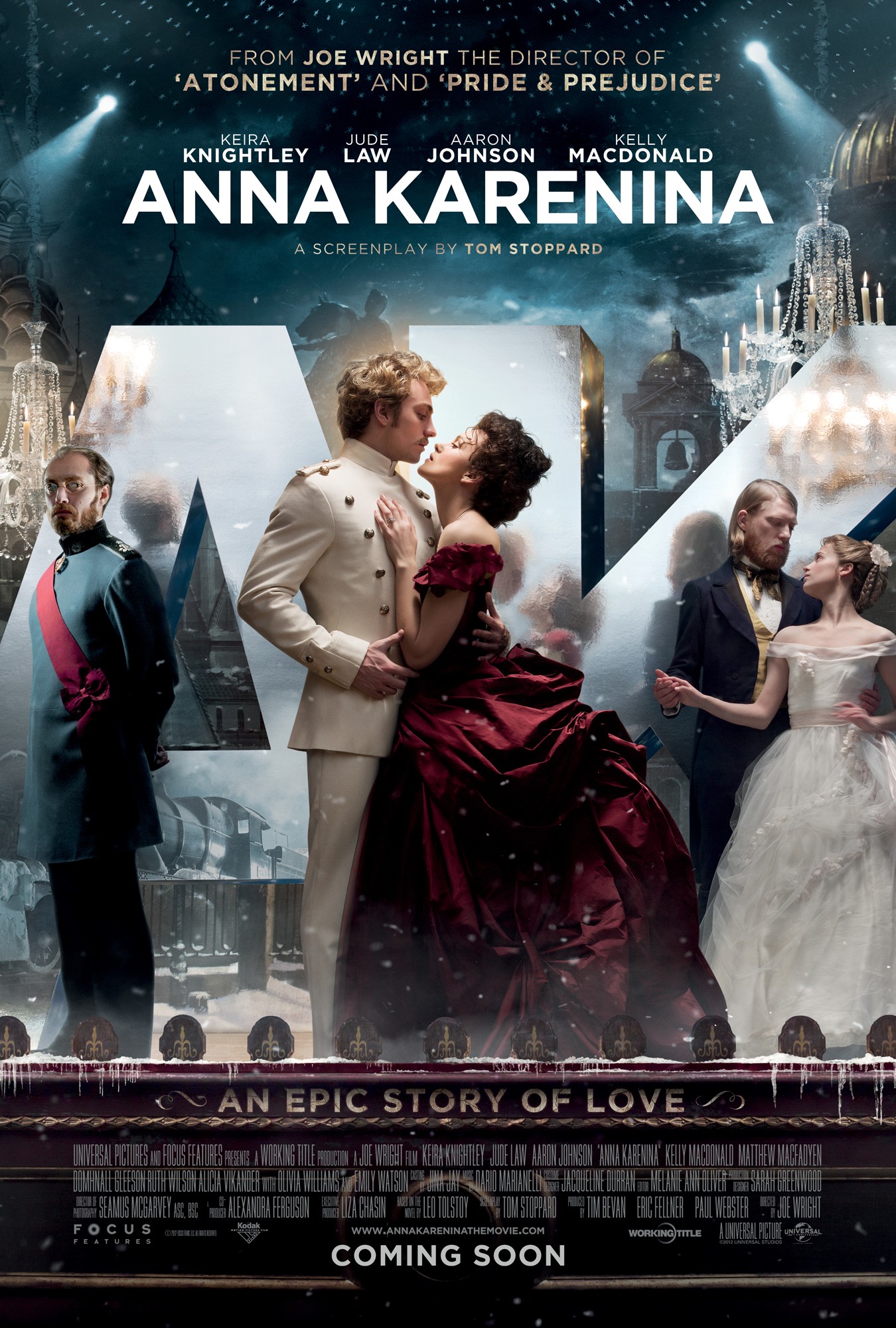 Mega Sized Movie Poster Image for Anna Karenina (#1 of 6)