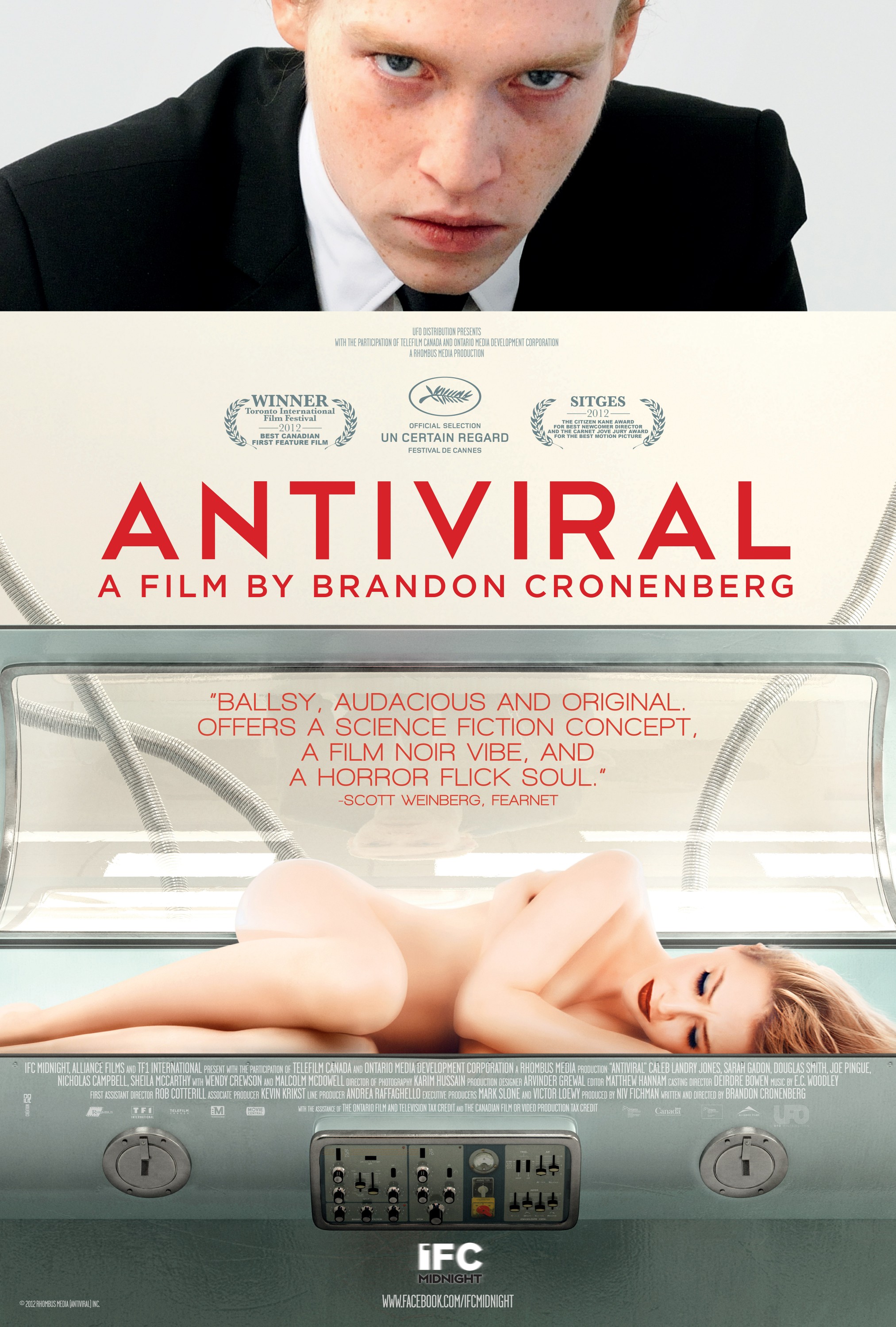 Mega Sized Movie Poster Image for Antiviral (#3 of 5)