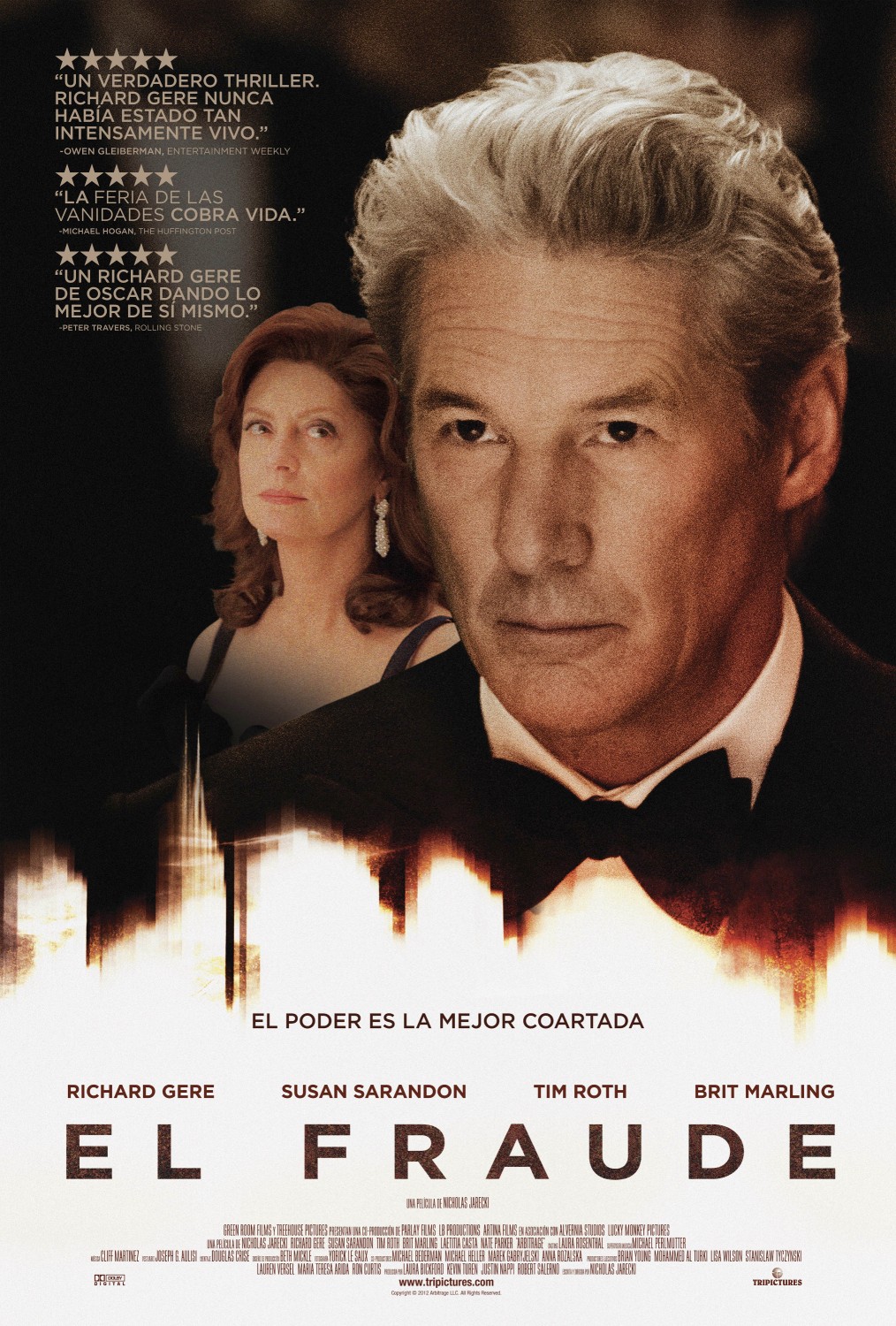 Extra Large Movie Poster Image for Arbitrage (#3 of 4)