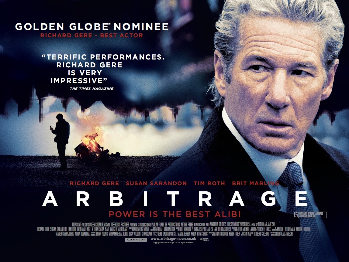 Extra Large Movie Poster Image for Arbitrage (#4 of 4)