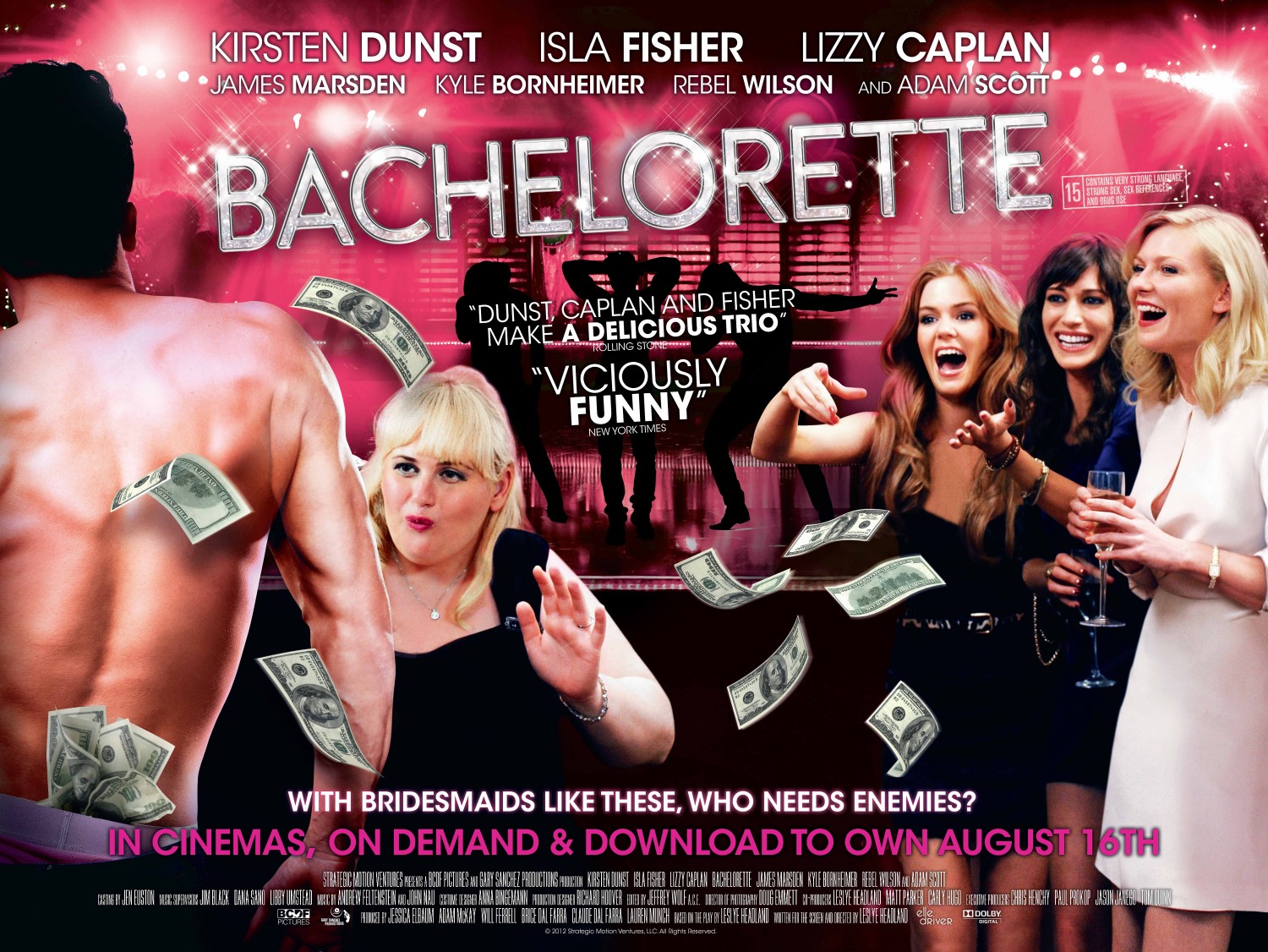 Extra Large Movie Poster Image for Bachelorette (#3 of 3)