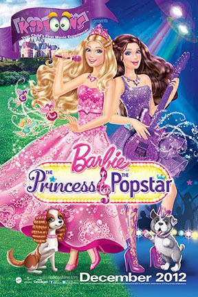 Barbie: The Princess & the Popstar Movie Poster