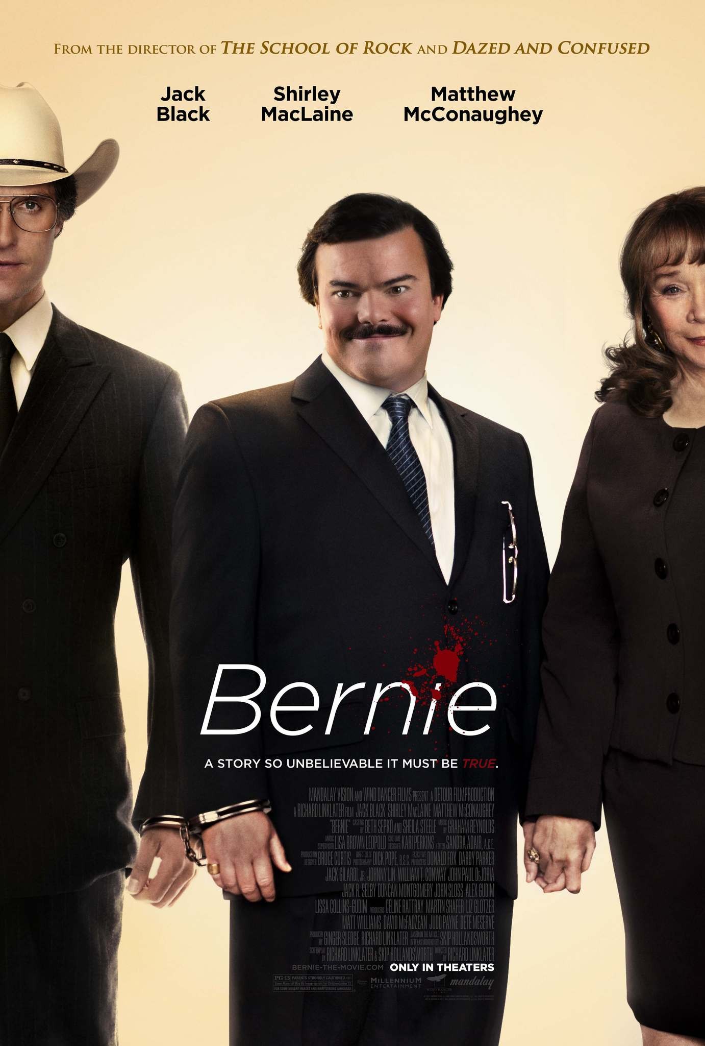 Mega Sized Movie Poster Image for Bernie 