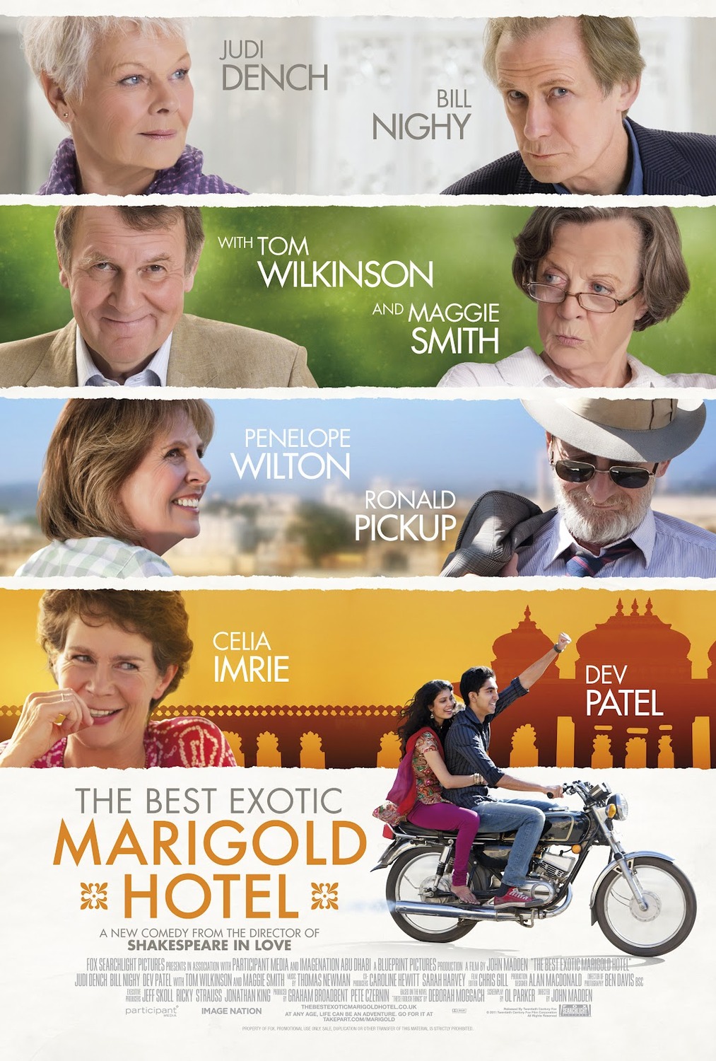 Extra Large Movie Poster Image for The Best Exotic Marigold Hotel (#2 of 5)