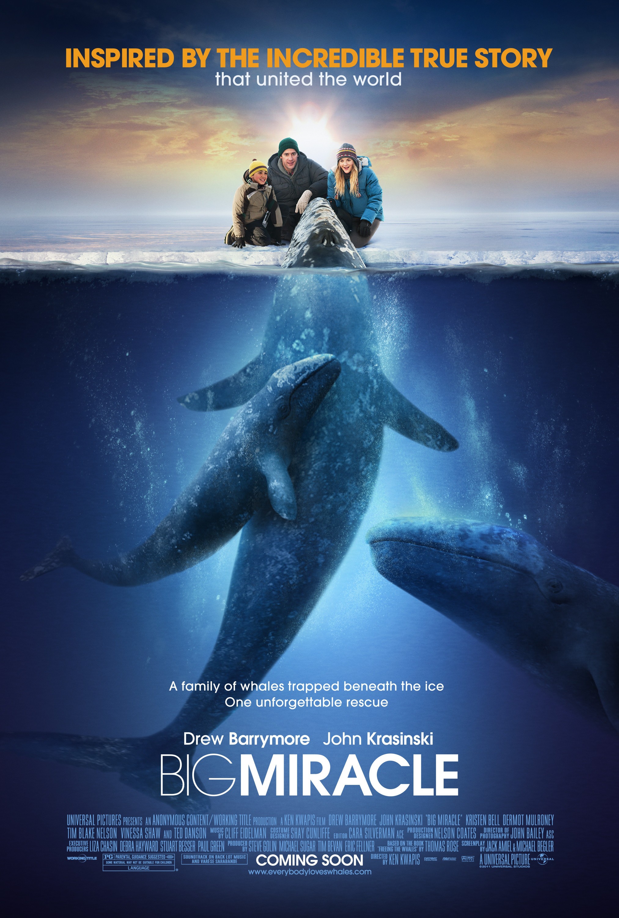 Mega Sized Movie Poster Image for Big Miracle 