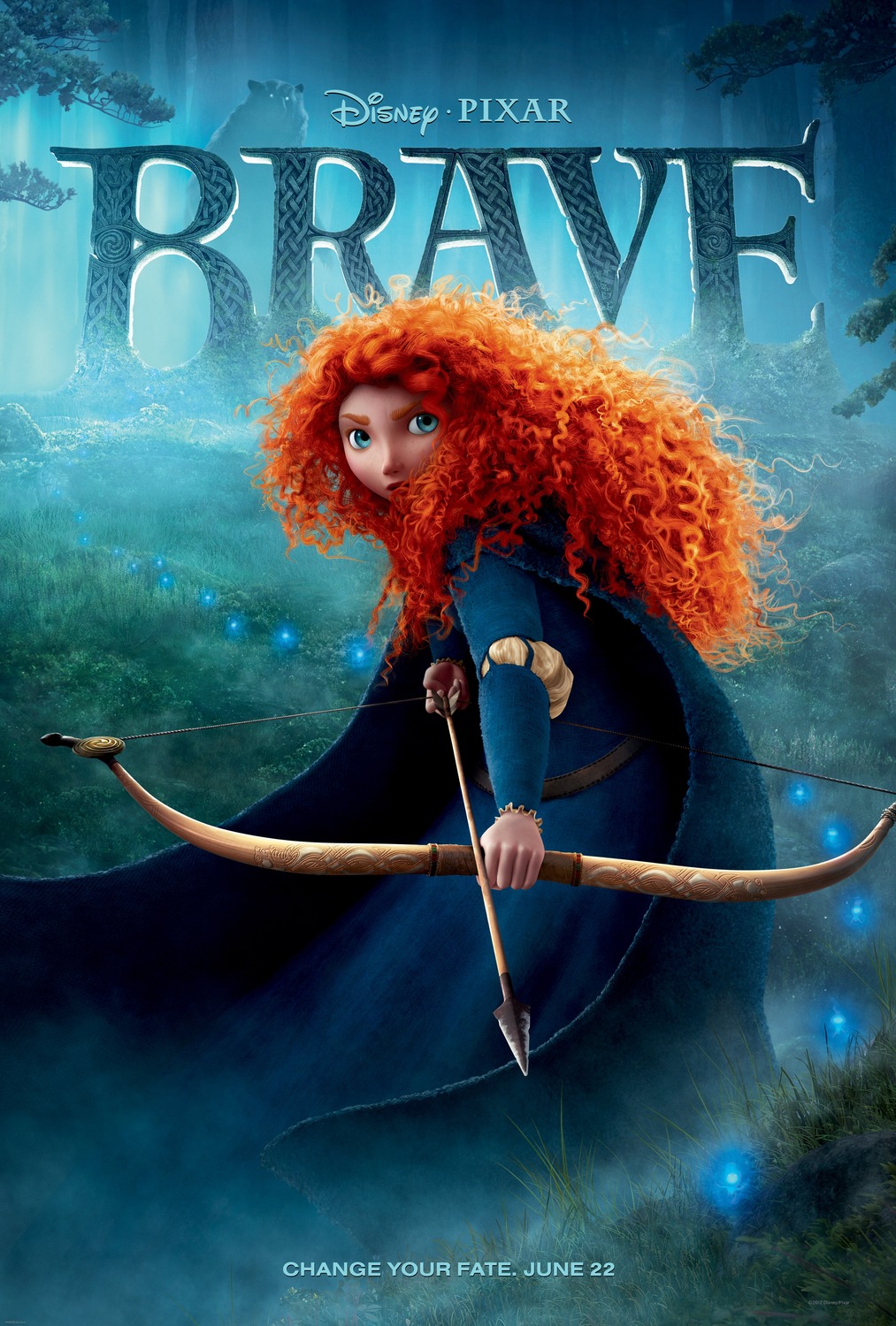 Extra Large Movie Poster Image for Brave (#3 of 17)