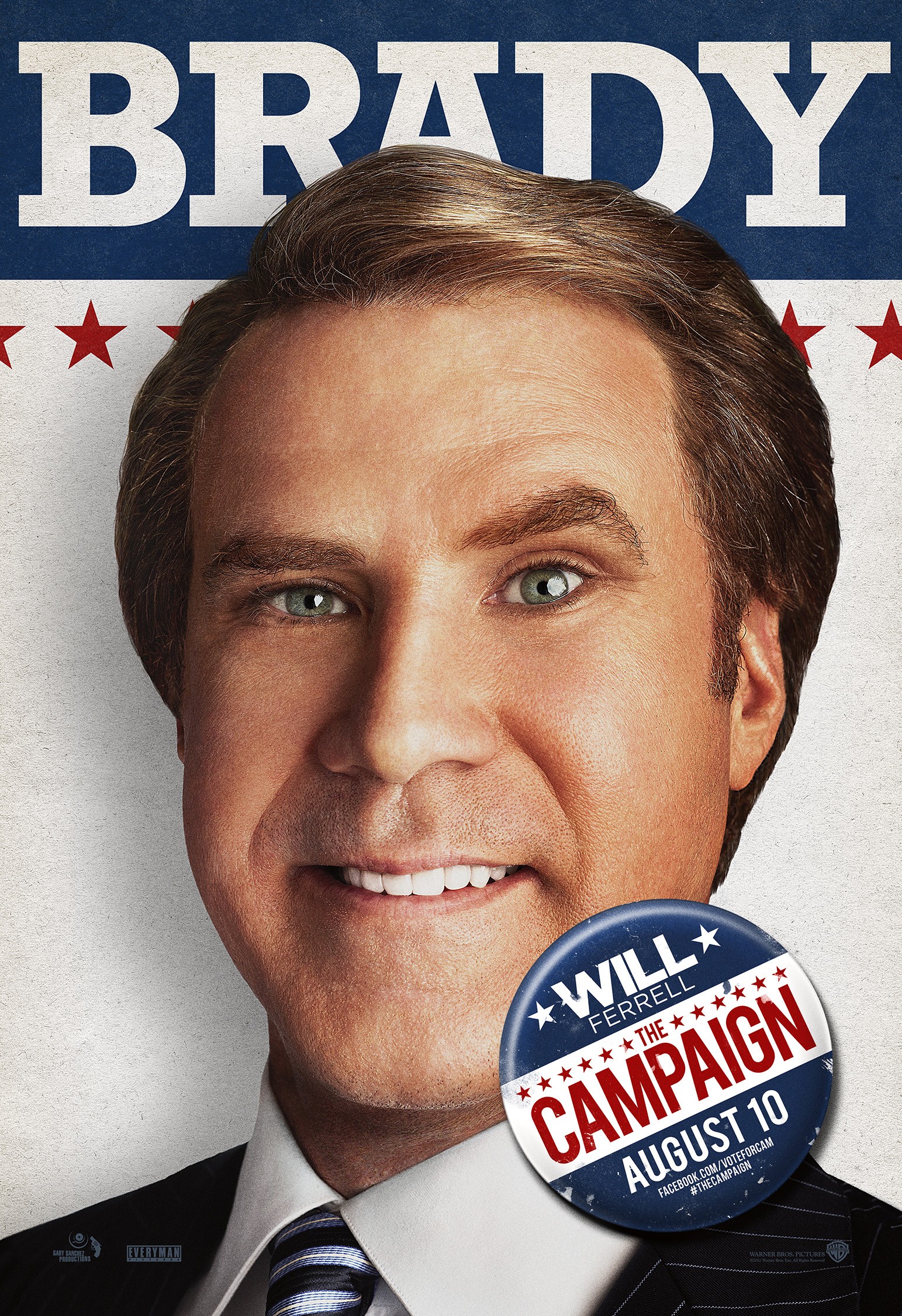 Mega Sized Movie Poster Image for The Campaign (#10 of 10)