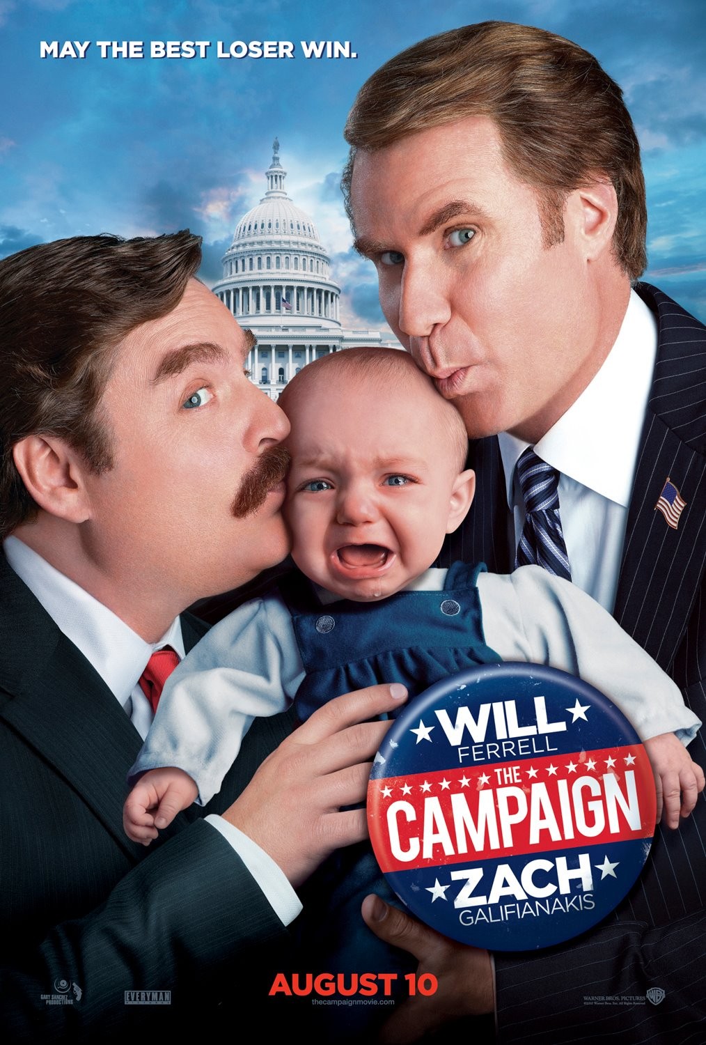 Extra Large Movie Poster Image for The Campaign (#2 of 10)
