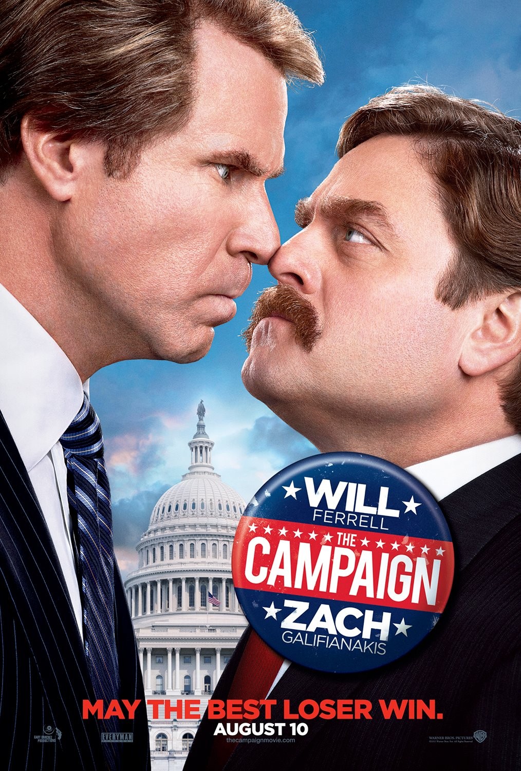 Extra Large Movie Poster Image for The Campaign (#1 of 10)