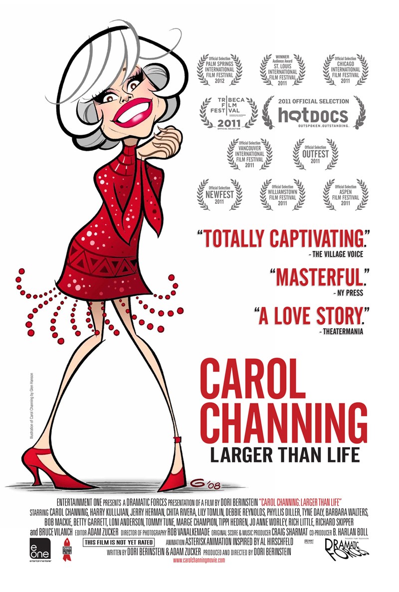 Extra Large Movie Poster Image for Carol Channing: Larger Than Life 