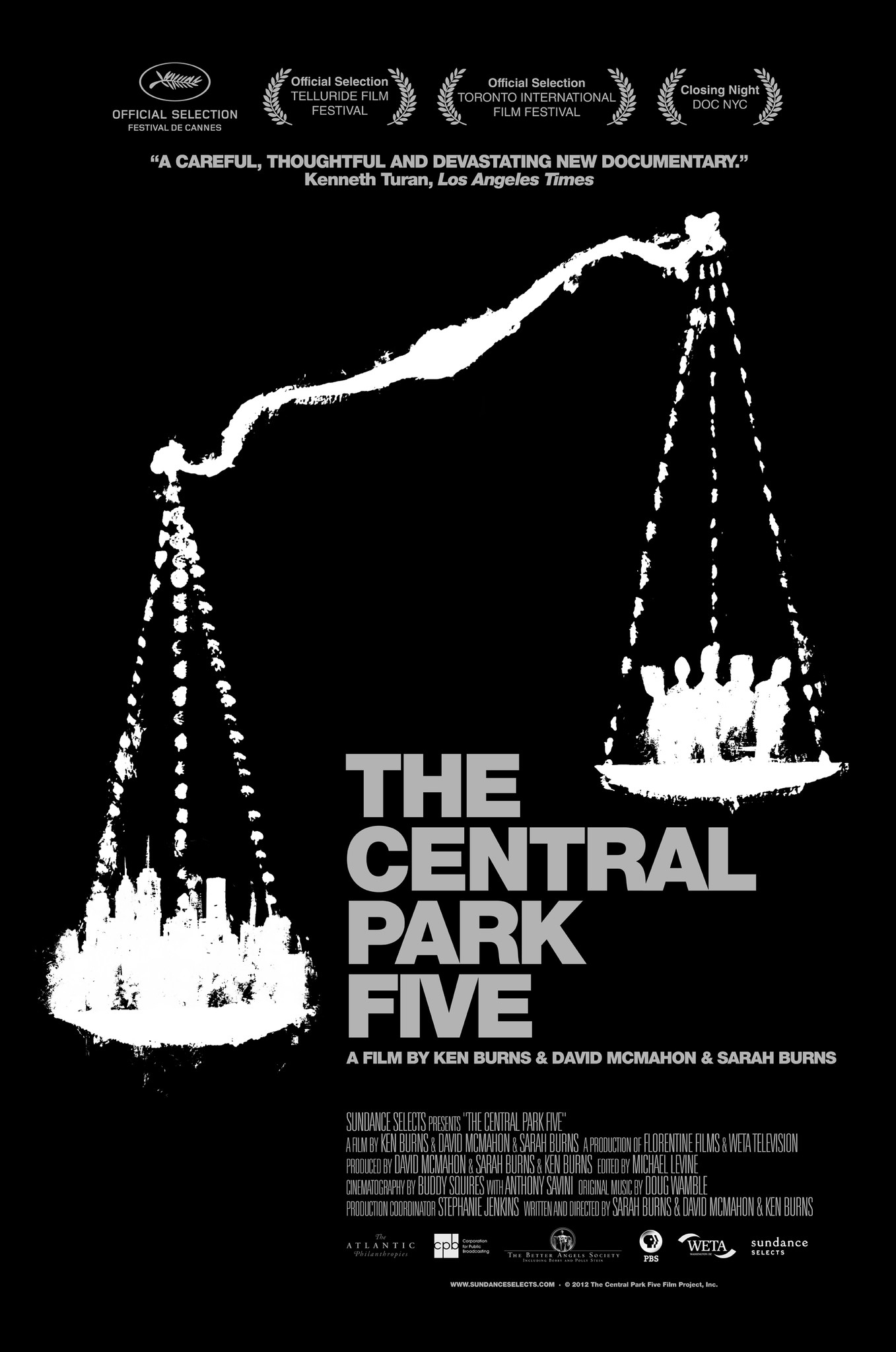 Mega Sized Movie Poster Image for The Central Park Five 