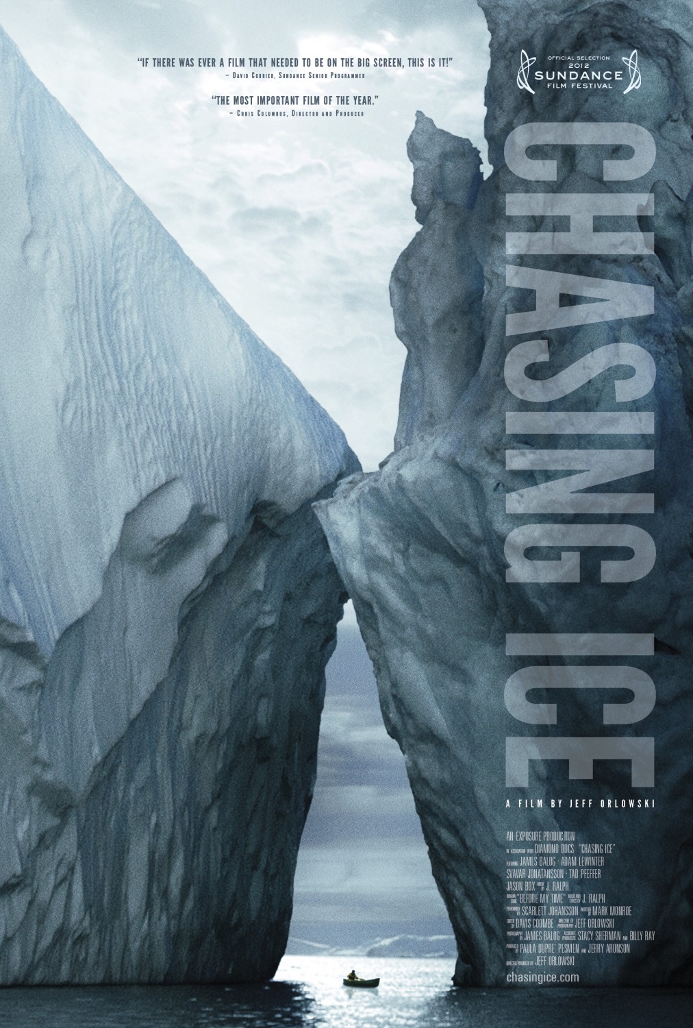 Extra Large Movie Poster Image for Chasing Ice 