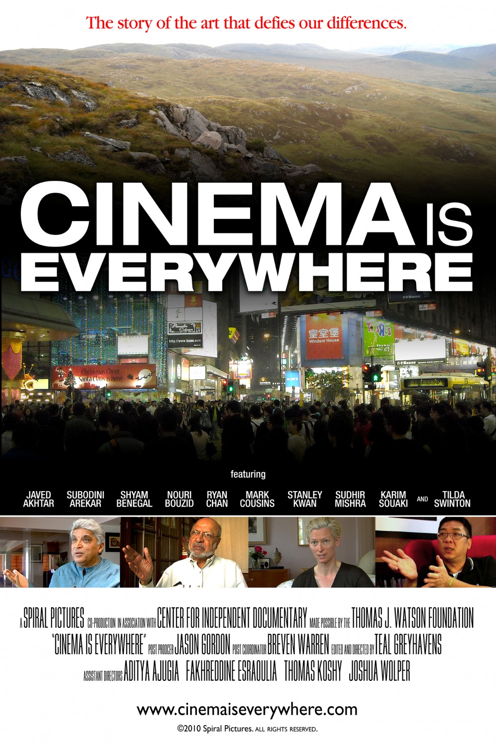 Extra Large Movie Poster Image for Cinema is Everywhere (#1 of 2)