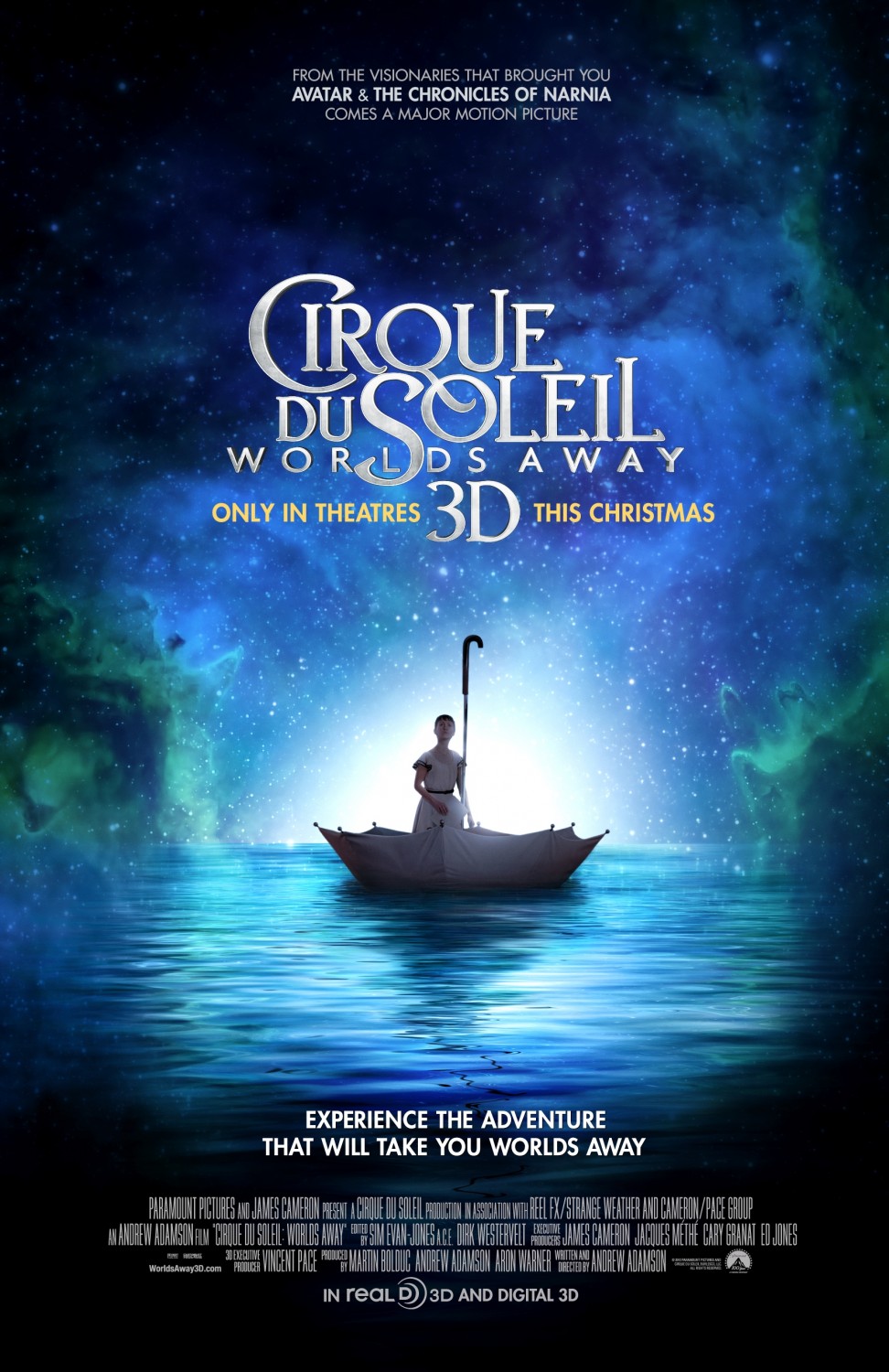 Extra Large Movie Poster Image for Cirque du Soleil: Worlds Away (#2 of 8)