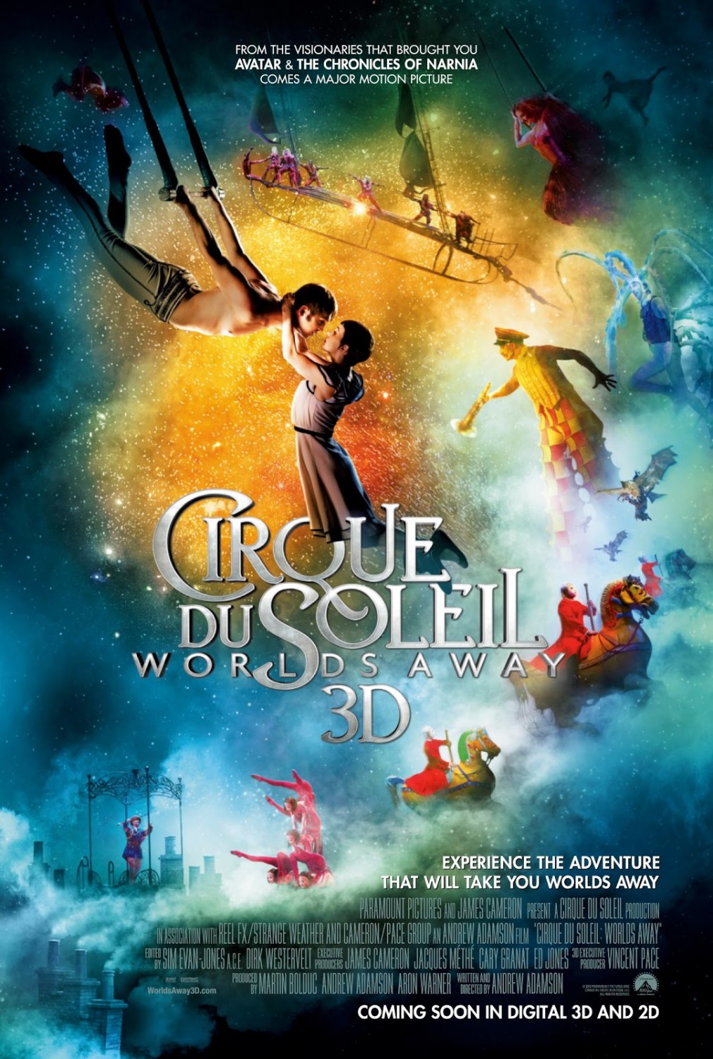 Extra Large Movie Poster Image for Cirque du Soleil: Worlds Away (#4 of 8)