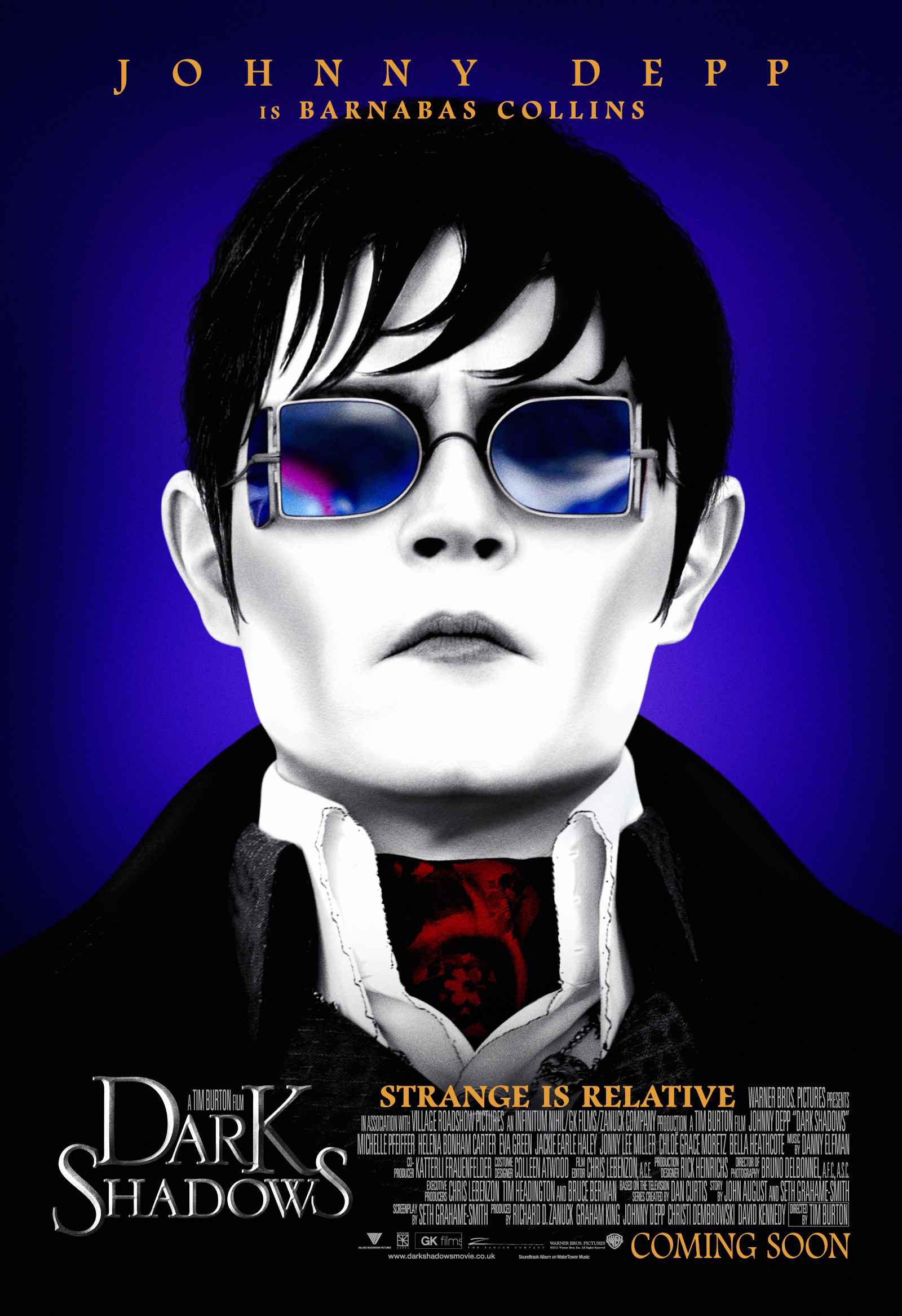 Mega Sized Movie Poster Image for Dark Shadows (#3 of 21)