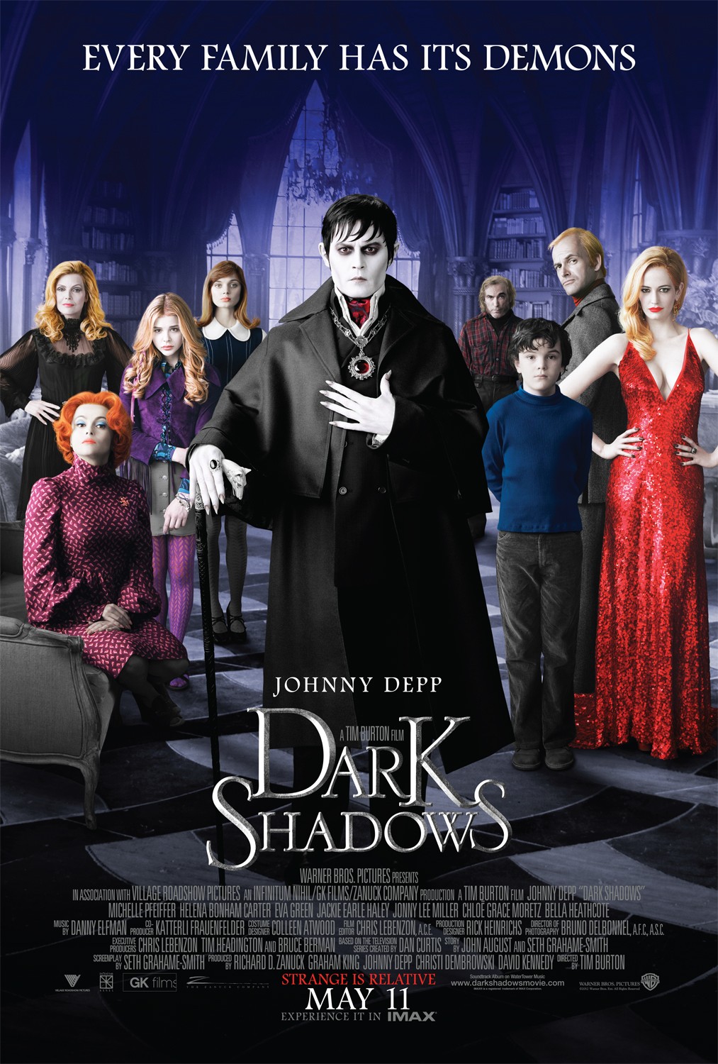 Extra Large Movie Poster Image for Dark Shadows (#1 of 21)