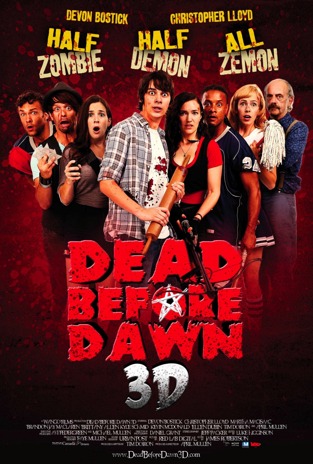 Extra Large Movie Poster Image for Dead Before Dawn 3D (#1 of 2)