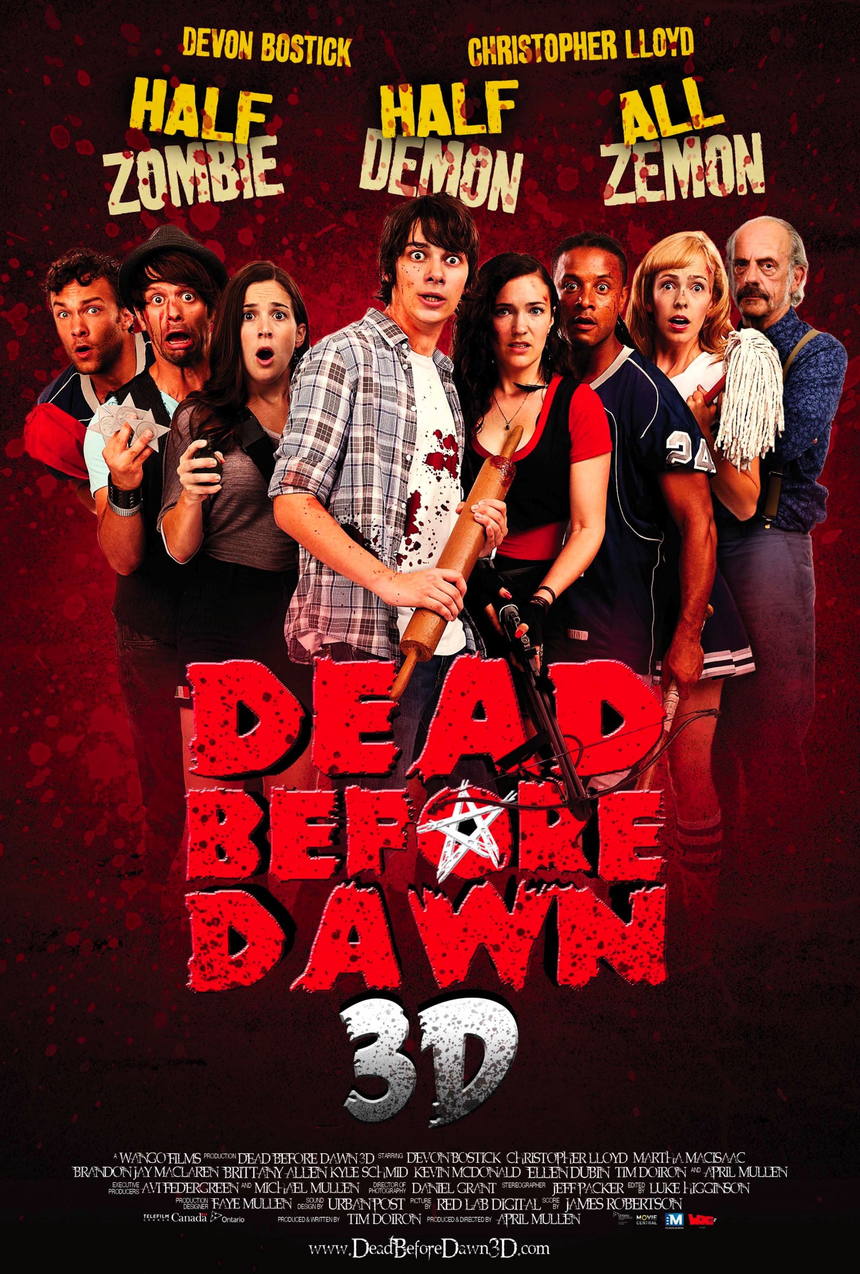 Mega Sized Movie Poster Image for Dead Before Dawn 3D (#1 of 2)