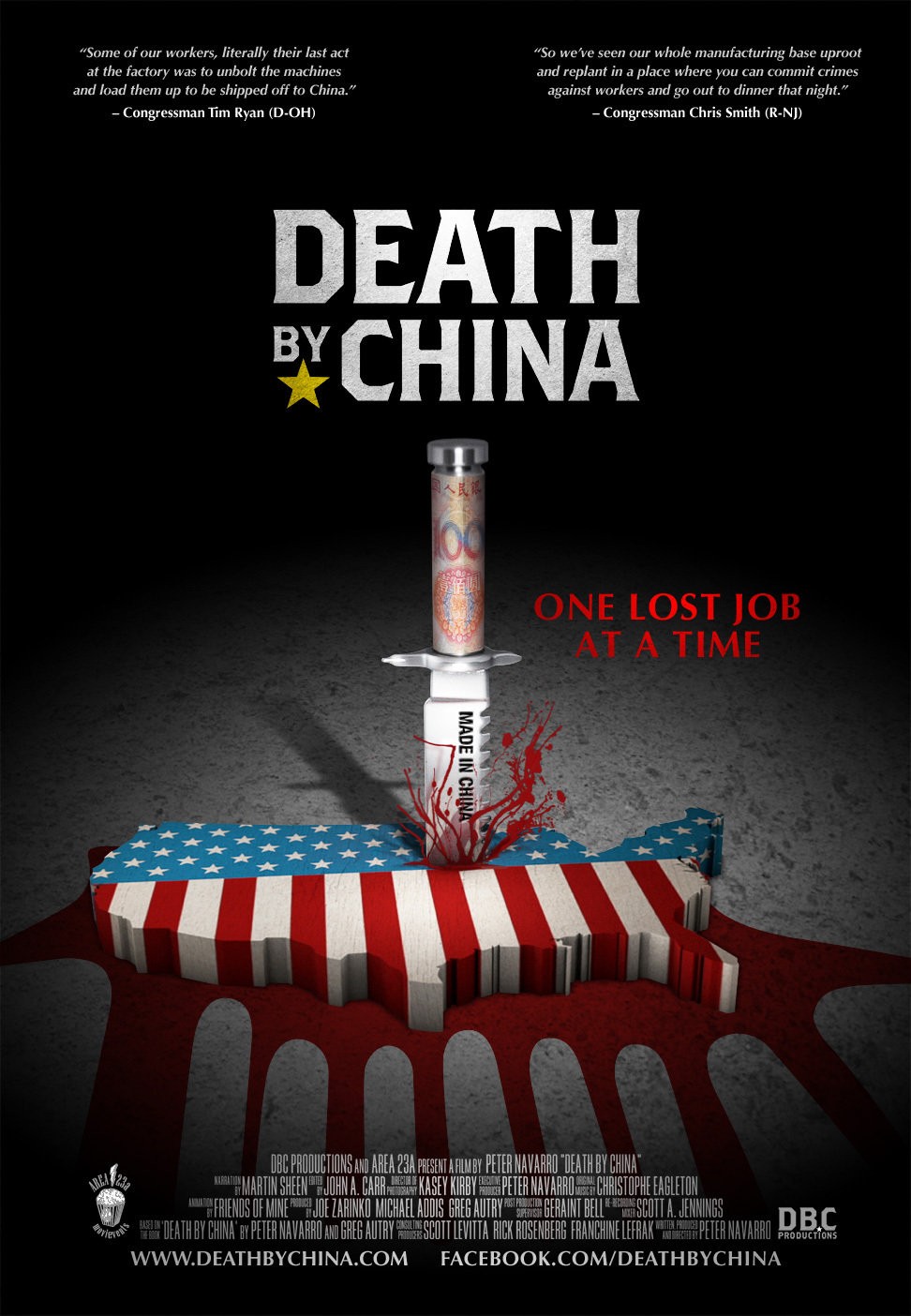 Extra Large Movie Poster Image for Death by China 