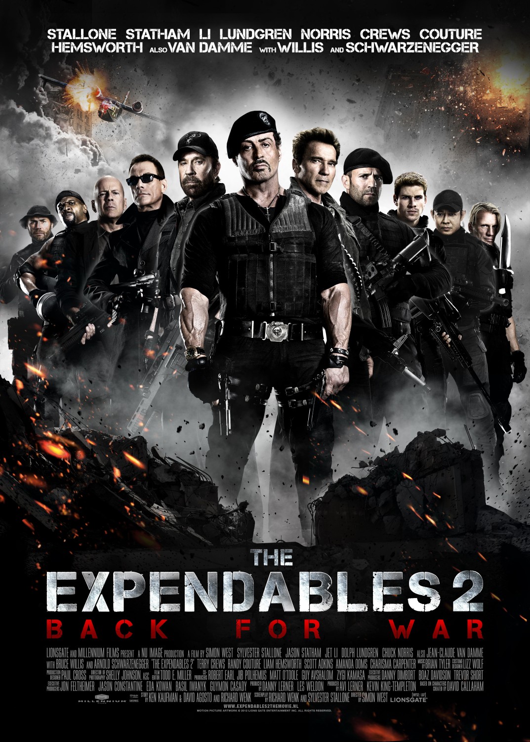 Extra Large Movie Poster Image for The Expendables 2 (#18 of 21)
