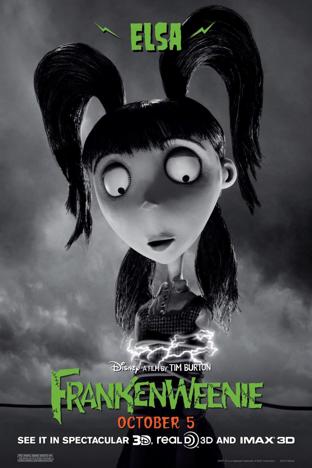 Extra Large Movie Poster Image for Frankenweenie (#11 of 20)