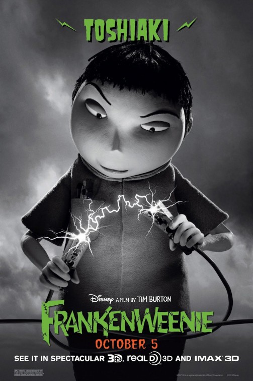 Frankenweenie Movie Poster