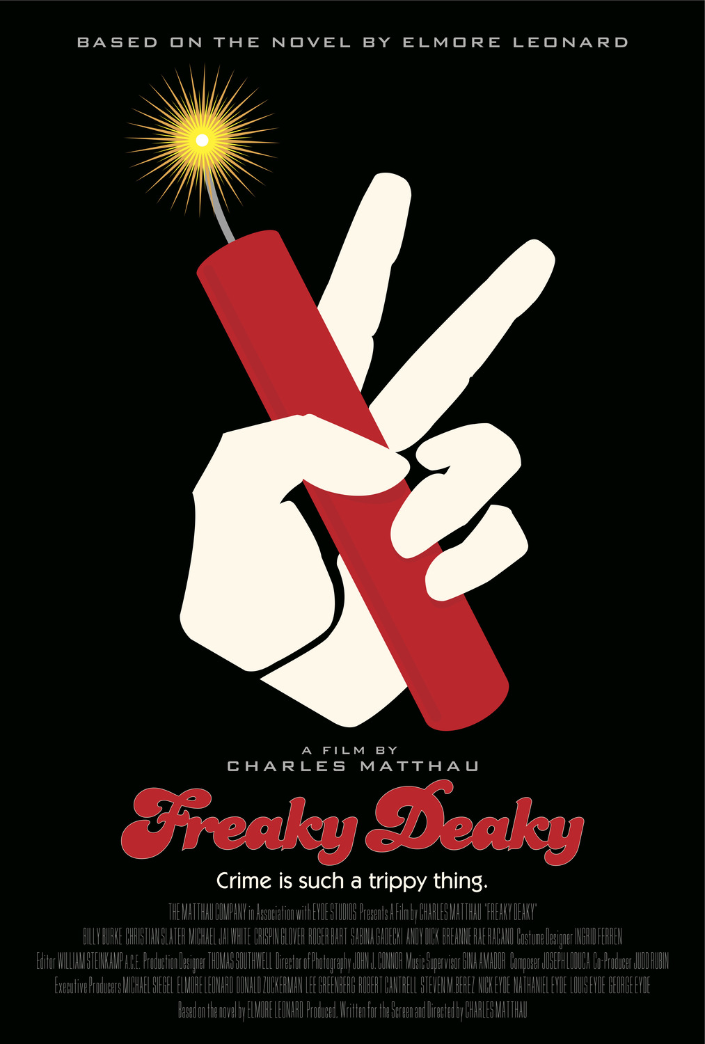 Extra Large Movie Poster Image for Freaky Deaky (#1 of 2)