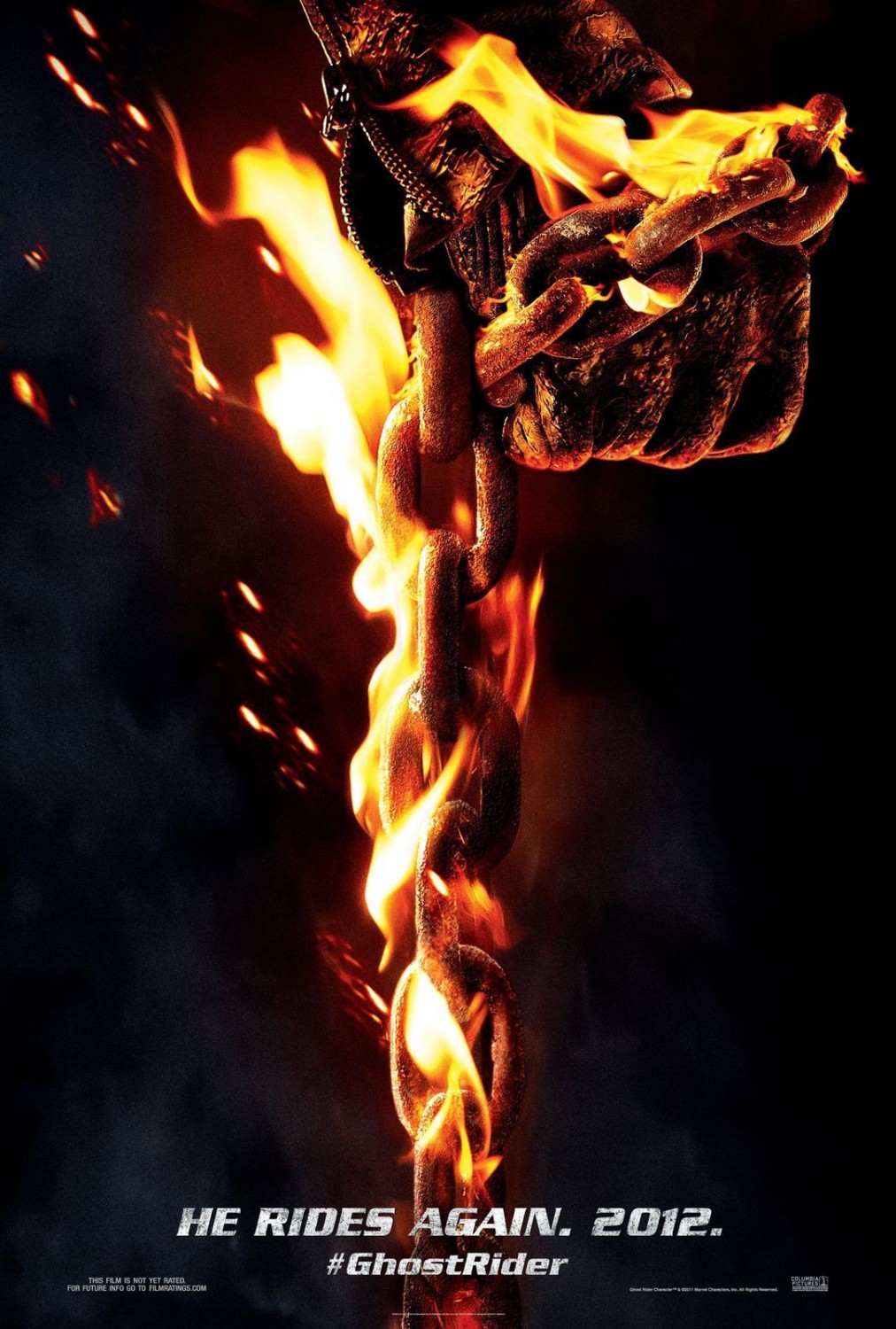 Extra Large Movie Poster Image for Ghost Rider: Spirit of Vengeance (#1 of 7)