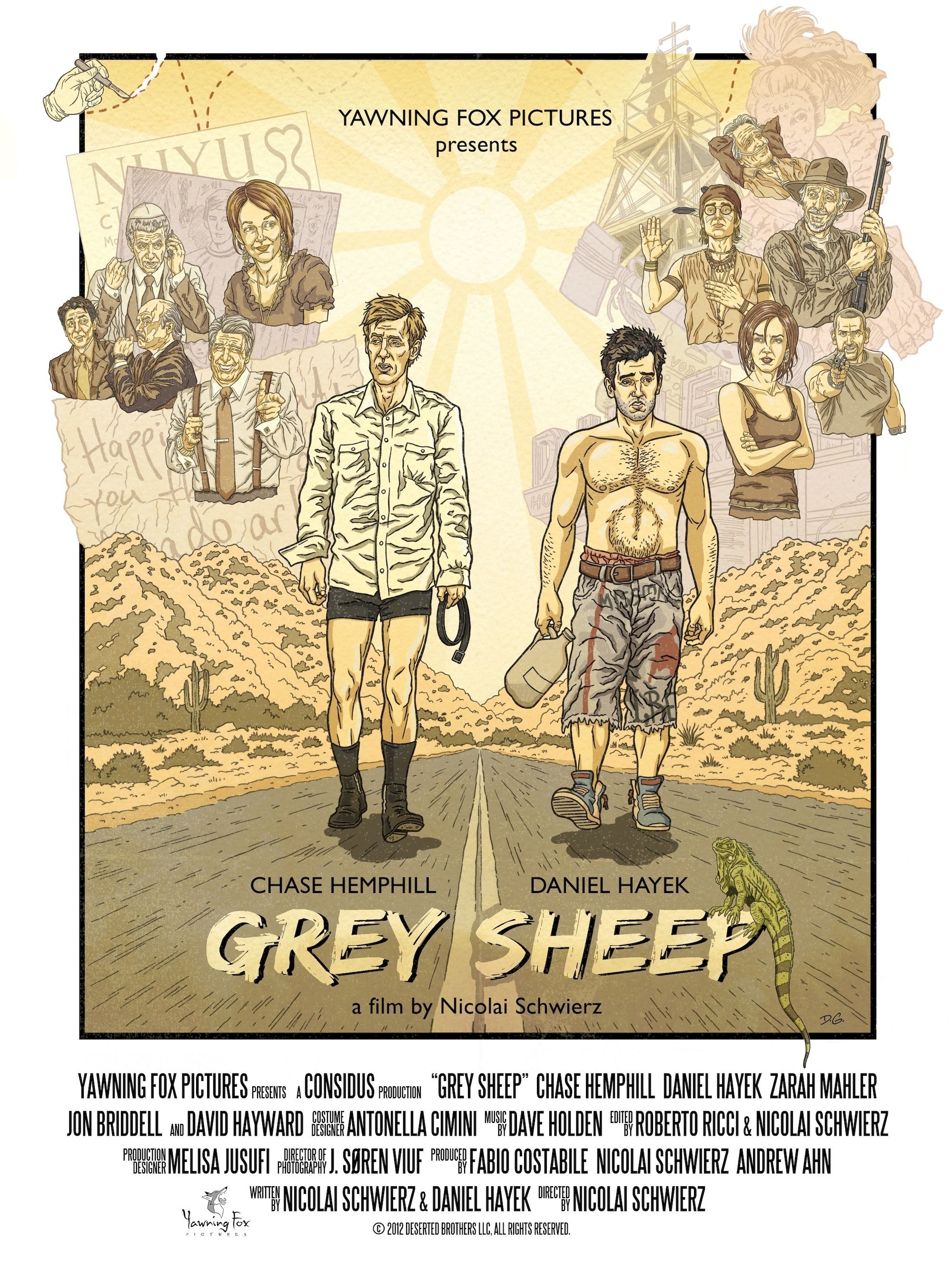 Mega Sized Movie Poster Image for Grey Sheep 