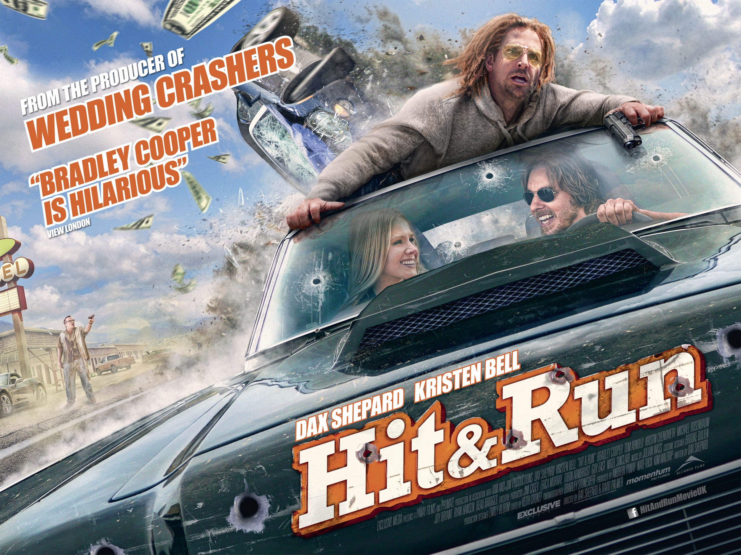 Mega Sized Movie Poster Image for Hit and Run (#4 of 4)